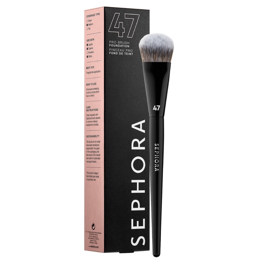 Pro brush foundation